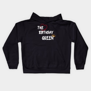 The Birthday Queen Kids Hoodie